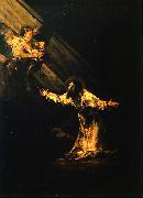 Jesus en el huerto de los olivos o Cristo en el huerto de los olivos., Francisco de Goya